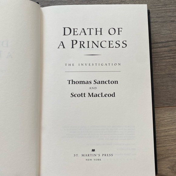 DEATH OF A PRINCESS THE INVESTIGATION PRINCESS DIANA HARDCOVER BOOK - Picture 4 of 8